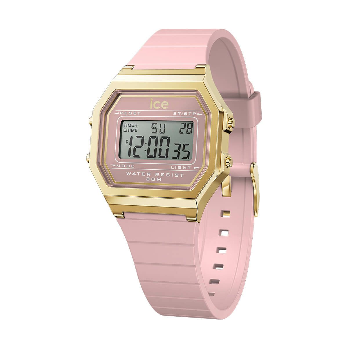 Jam tangan elektronik retro digital ICE 