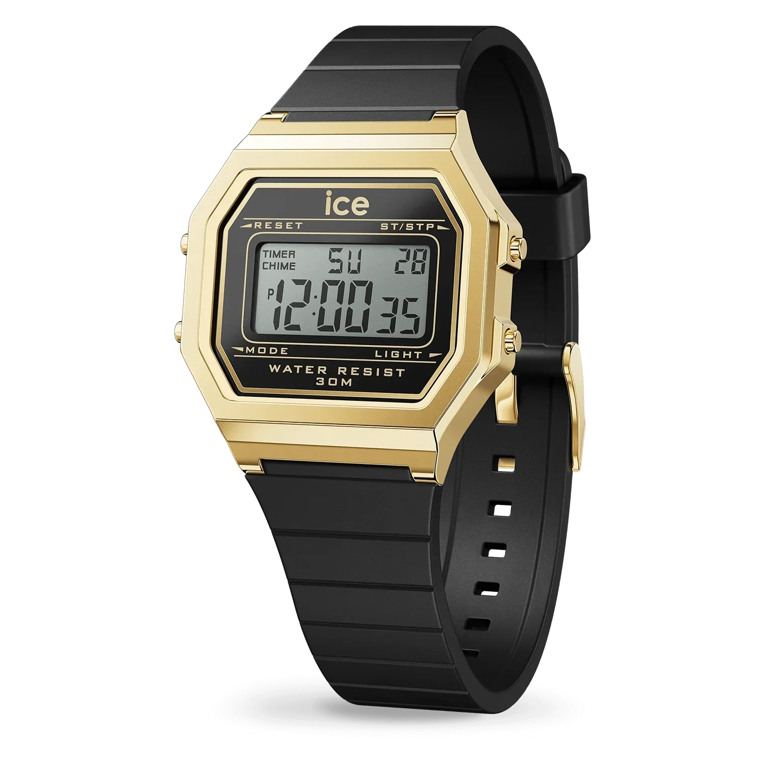 Jam tangan elektronik retro digital ICE 