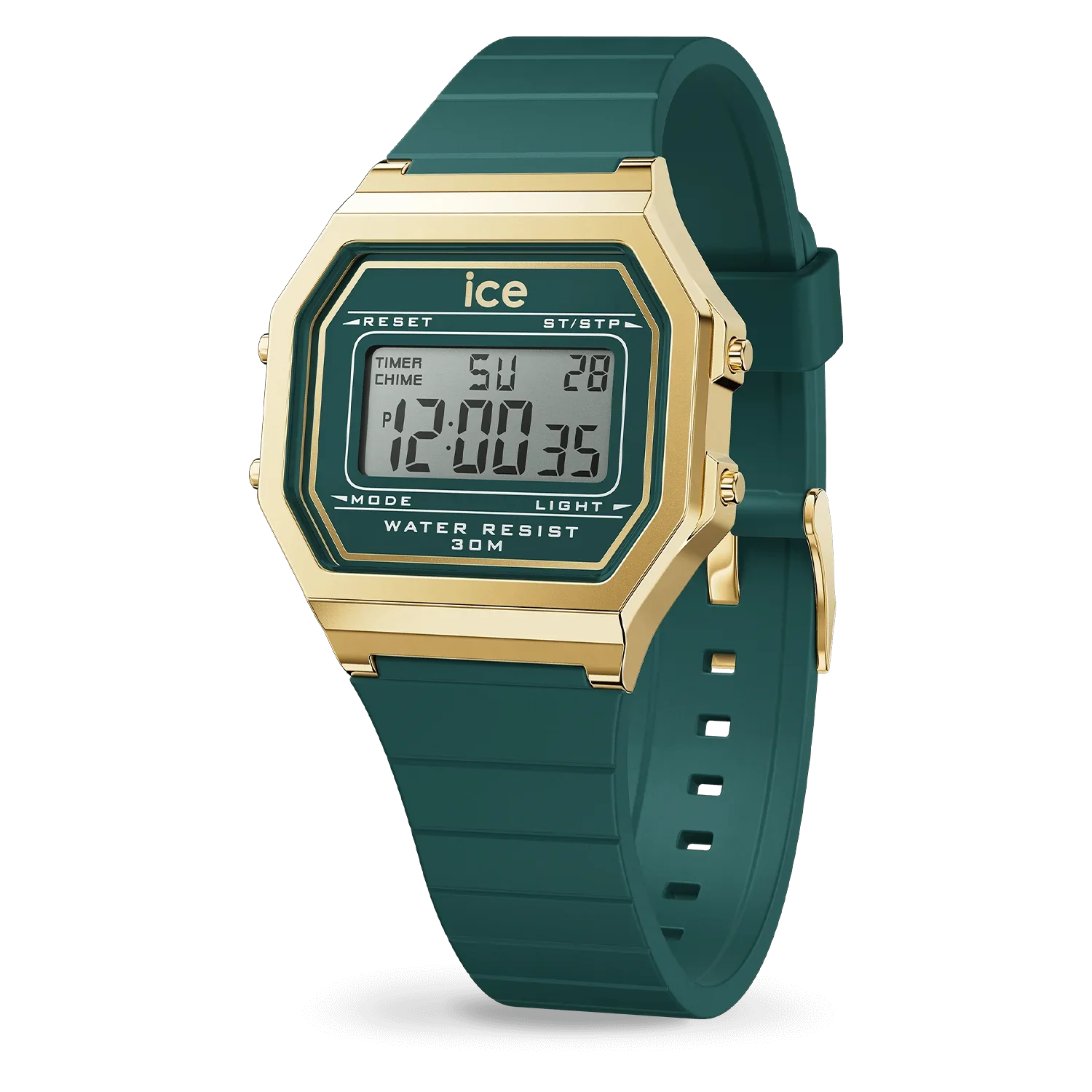Jam tangan elektronik retro digital ICE 
