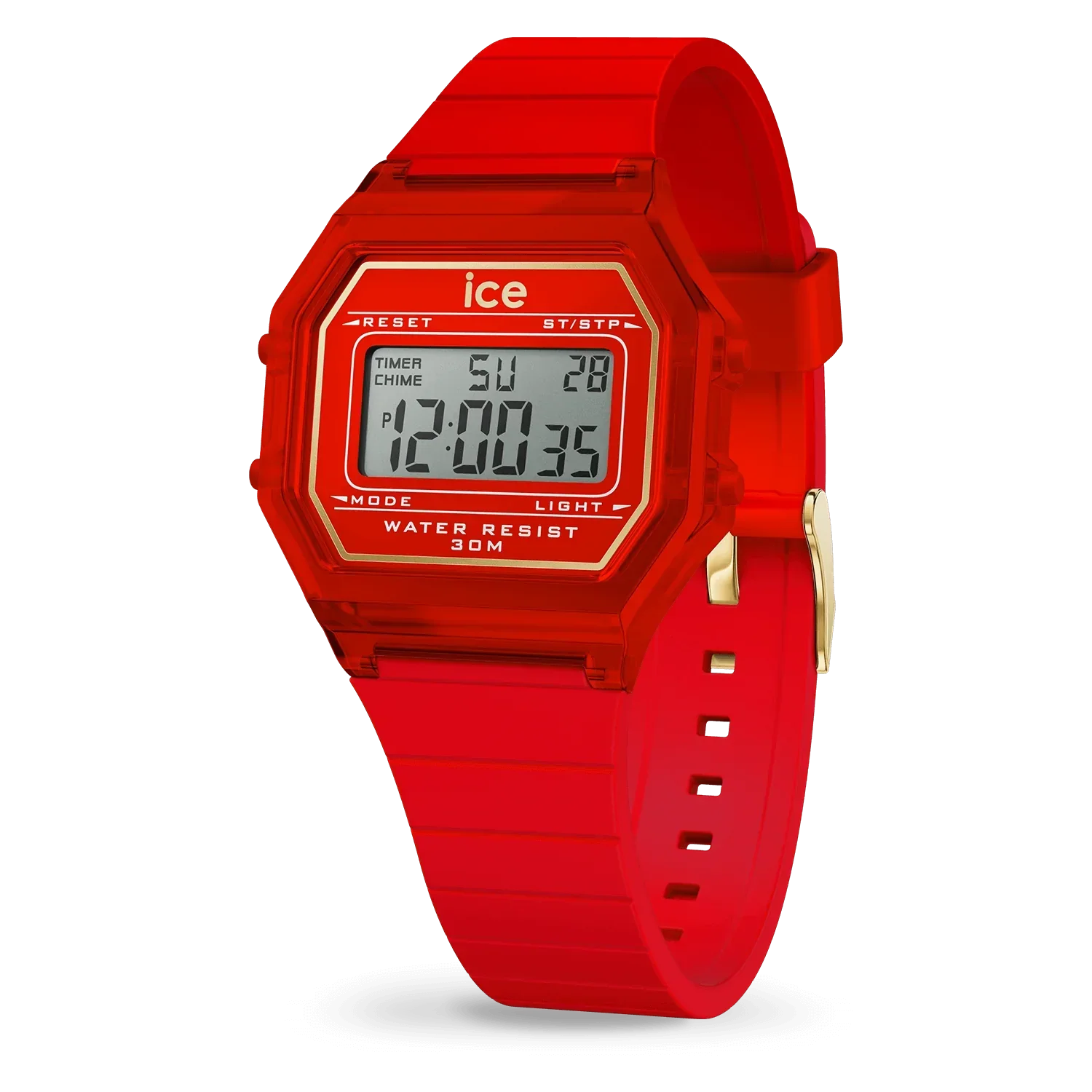 Jam tangan elektronik retro digital ICE 