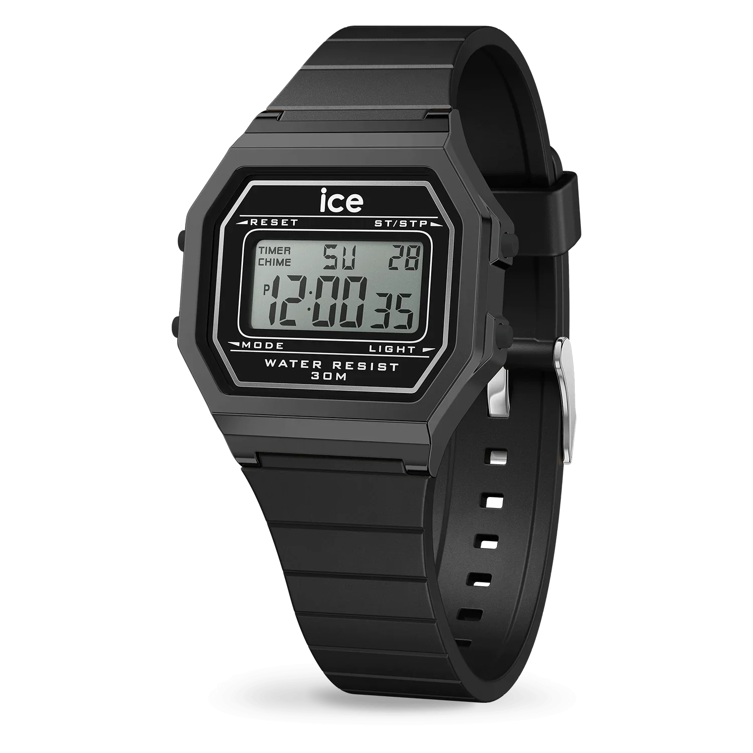 Jam tangan elektronik retro digital ICE 