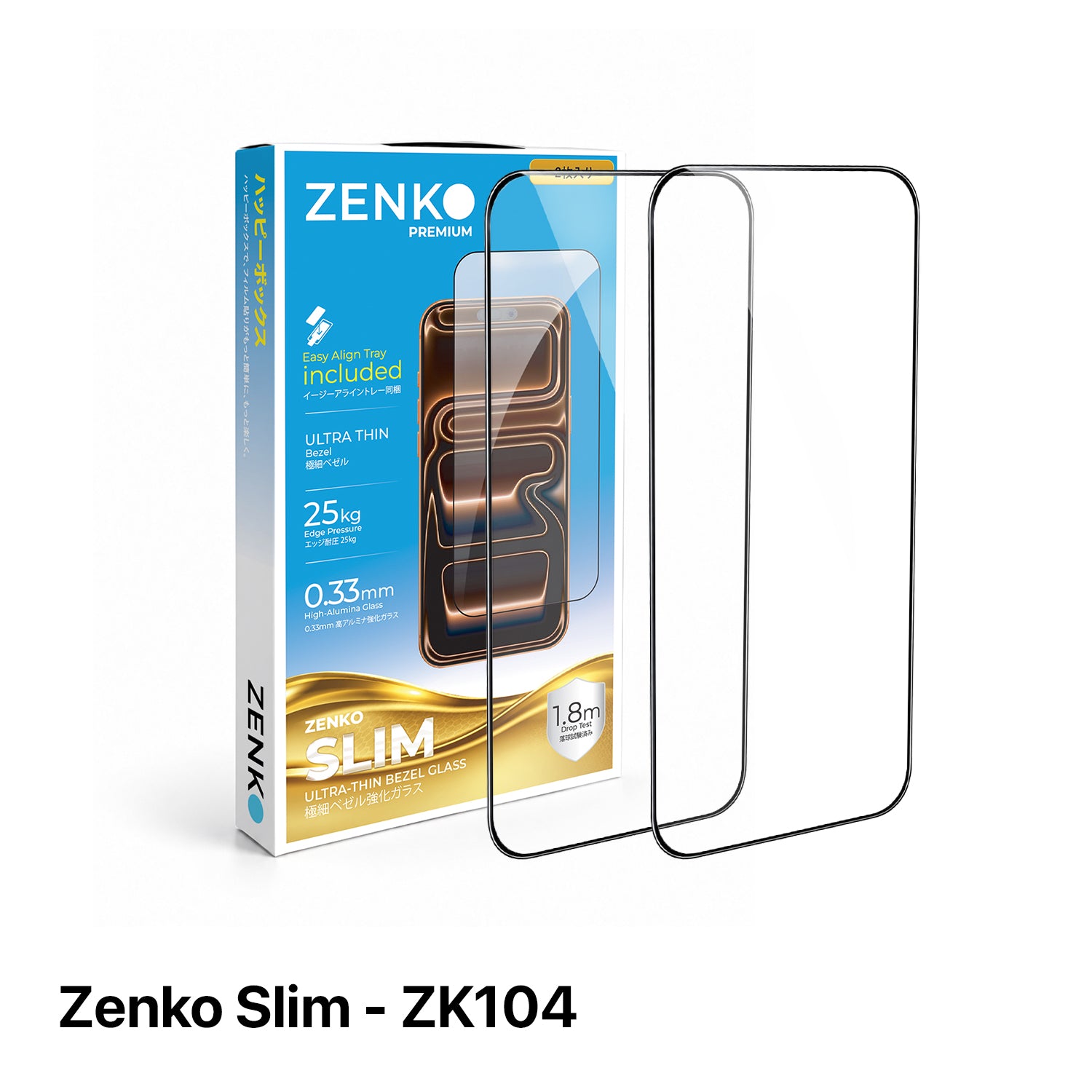 Kaca Tempered Ultra-Tangguh Zenko Premium untuk Privasi 180° 