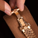 Jam tangan mekanis pria Alexander Ferros 8181 
