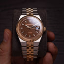 Jam tangan mekanis pria Alexander Ferros 8181 