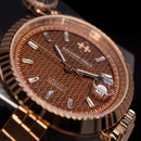 Jam tangan mekanis pria Alexander Ferros 8181 