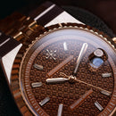 Jam tangan mekanis pria Alexander Ferros 8181 