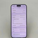 iPhone 16 Pro Max 256GB Black Titanium 98% pin 94% Quốc Tế Apple (Xước ít - esim,LL/A) - HH9644