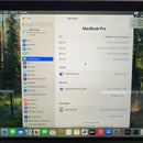 Macbook Pro 2019 13,3 inci Space Gray Intel Core i7/ RAM 16GB/ SSD 256GB Baterai 97% 100% Terisi daya 3 kali BPTN (Baterai diganti, casing rusak, perubahan warna)