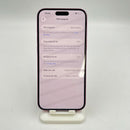 iPhone 16 Plus 256GB Biru, baterai 98%, versi Apple Internasional - tombol kamera tergores - HH2595 