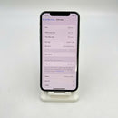 iPhone X 256GB Silver, kondisi 98%, baterai 100%. Paket data seluler sudah lunas, berfungsi seperti perangkat Apple internasional (goresan pada bezel dan layar, DTP) - HH9921 