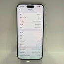 iPhone 16 Pro Max 256GB Black Titanium 97% pin 99% Quốc Tế Apple (Có trầy - màn xước, esim, LL/A) - HH4482