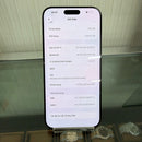 iPhone 16 Pro Max 256GB Black Titanium 98% pin 88% Quốc Tế Apple (Có xước - Esim,LL/A, màn LKCH) - HH6712