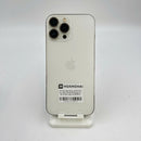 iPhone 13 Pro Max 128GB Putih 98% Baterai 100% Versi internasional dari DCM (Tidak menggunakan SIM DCM - Baterai sudah diganti, terdapat goresan pada bezel, goresan pada bezel kamera, 1 noda kecil) - HH3268 