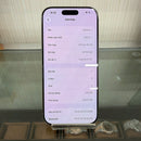 iPhone 16 Pro 512GB Putih Titanium 98% baterai 100% Apple Internasional (5x cacat) - HH1149 