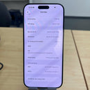 iPhone 16 Pro Max 256GB Black Titanium 97% pin 98% Quốc Tế Apple (Có xước - esim, LL/A) - HH4702