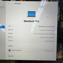 Macbook Pro 2019 13,3 inci Space Gray Intel Core i7/ RAM 16GB/ SSD 256GB Baterai 97% 100% Terisi daya 3 kali BPTN (Baterai diganti, casing rusak, perubahan warna)