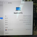 Macbook Pro 2019 13,3 inci Space Gray Intel Core i7/ RAM 16GB/ SSD 256GB Baterai 97% 100% Terisi daya 3 kali BPTN (Baterai diganti, casing rusak, perubahan warna)