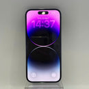 iPhone 14 Pro 256GB Deep Purple 98% pin 87% Máy đã trả hết tiền mạng dùng như Quốc tế Apple (Có trầy - thay pin Apple, đốm 0.5x ) - HH9022