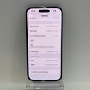 iPhone 14 Pro 256GB Deep Purple 98% pin 87% Máy đã trả hết tiền mạng dùng như Quốc tế Apple (Có trầy - thay pin Apple, đốm 0.5x ) - HH9022