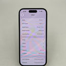 iPhone 14 Pro 256GB Deep Purple 98% pin 100% Máy đã trả hết tiền mạng dùng như Quốc tế Apple (Đã thay pin - Có xước) - HH2112