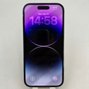 iPhone 14 Pro 128GB Deep Purple 98% pin 100% Máy đã trả hết tiền mạng dùng như Quốc tế Apple (Đã thay pin - Có trầy) - HH9700