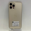 iPhone 12 Pro Max 128GB Gold 98% pin 100% Máy đã trả hết tiền mạng dùng như Quốc tế Apple (Đã thay pin - Có xước - đốm 2.5x) - HH1516