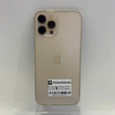 iPhone 12 Pro Max 128GB Gold 98% pin 100% Máy đã trả hết tiền mạng dùng như Quốc tế Apple (Đã thay pin - Có xước - đốm 2.5x) - HH7771