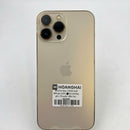 iPhone 13 Pro Max 128GB Gold 98% pin 100% Máy đã trả hết tiền mạng dùng như Quốc tế Apple (Đã thay pin - Có xước - đốm 3x) - HH3386