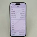 iPhone 14 Pro 128GB Silver 98% pin 100% Máy đã trả hết tiền mạng dùng như Quốc tế Apple (Đã thay pin - Có xước - đốm 3x) - HH4496