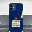 iPhone 12 mini 64GB Blue 98% pin 100% Quốc tế từ DCM (Không dùng sim DCM) (Đã thay pin - Có xước - lỗi cam sau có vệt hồng lớn) - HH4156
