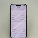 iPhone 15 Pro 256GB Hitam Titanium, kondisi 98%, baterai 86%. Paket data seluler sudah lunas, berfungsi seperti versi Apple internasional (goresan kecil 0,5x, goresan bezel, goresan bezel kamera) - HH3946 