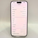 iPhone 16 Pro Max 256GB Natural Titanium 98% pin 89% Quốc Tế Apple bản Mỹ (Có trầy - đốm 0.5x - Esim) - HH2059