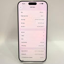 iPhone 16 Pro Max 256GB White Titanium 98% pin 89% Quốc Tế Apple bản Mỹ (Có trầy - đốm 0.5x - Esim) - HH3837