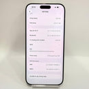 iPhone 16 Pro Max 256GB White Titanium 98% pin 87% Quốc Tế Apple bản Mỹ (Có trầy - đốm 0.5x - Esim) - HH6869