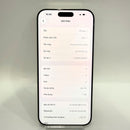 iPhone 16 Pro Max 1TB White Titanium 98% pin 91% Quốc Tế Apple bản Mỹ (Có xước - đốm 0.5x - Esim) - HH0041