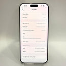 iPhone 16 Pro Max 1TB White Titanium 98% pin 91% Quốc Tế Apple bản Mỹ (Có xước - đốm 0.5x - Esim) - HH0041
