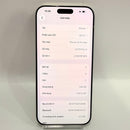 iPhone 16 Pro Max 256GB White Titanium 98% pin 97% Quốc Tế Apple bản Mỹ (Có xước - đốm 0.5x - Esim) - HH7488