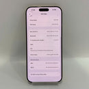 iPhone 16 Pro Max 256GB Desert Titanium 98% pin 99% Quốc Tế Apple bản Mỹ (Có xước - Esim) - HH2064