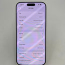 iPhone 16 Pro Max 256GB White Titanium 98% pin 93% Quốc Tế Apple bản Mỹ (Có xước - Esim) - HH8427