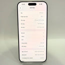 iPhone 16 Pro Max 256GB White Titanium 98% pin 89% Quốc Tế Apple bản Mỹ (Có trầy - đốm 0.5x - Esim) - HH6846