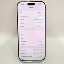 iPhone 16 Pro Max 256GB White Titanium 98% pin 93% Quốc Tế Apple bản Mỹ (Có xước - đốm 0.5x - Esim) - HH0559