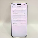 iPhone 16 Pro Max 256GB White Titanium 98% pin 93% Quốc Tế Apple bản Mỹ (Có xước - đốm 0.5x - Esim) - HH0559