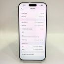 iPhone 16 Pro Max 256GB White Titanium 97% pin 88% Quốc Tế Apple bản Mỹ (Có trầy - Esim) - HH8627