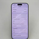 iPhone 16 Pro Max 256GB Natural Titanium 98% pin 94% Quốc Tế Apple bản Mỹ (Có xước - Esim) - HH8720