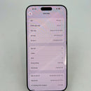 iPhone 16 Pro Max 256GB Natural Titanium 97% pin 91% Quốc Tế Apple bản Mỹ (Có trầy - đốm 0,5x Esim) - HH9837