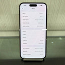 iPhone 14 Pro Max 256GB Silver 98% pin 100% Quốc Tế Apple bản Mỹ (Đã thay pin - Có xước - Esim) - HH5126