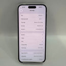 iPhone 14 Pro Max 256GB Silver 97% pin 100% Quốc Tế Apple bản Mỹ (Đã thay pin - Có xước - Esim-đốm 3x) - HH9921