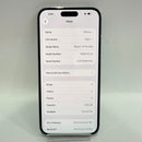 iPhone 14 Pro Max 256GB Silver 98% pin 100% Quốc Tế Apple bản Mỹ (Đã thay pin - Có xước - Esim-đốm 3x-màn CHAP) - HH0393