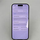 iPhone 15 Pro 256GB Black Titanium 99% pin 85% Quốc tế từ SB (Không dùng sim SB) - HH5301