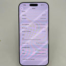 iPhone 16 Pro Max 256GB White Titanium 98% pin 91% Quốc Tế Apple bản Mỹ (Có xước - Esim - LL/A - đã thay loa - bụi camera) - HH8636